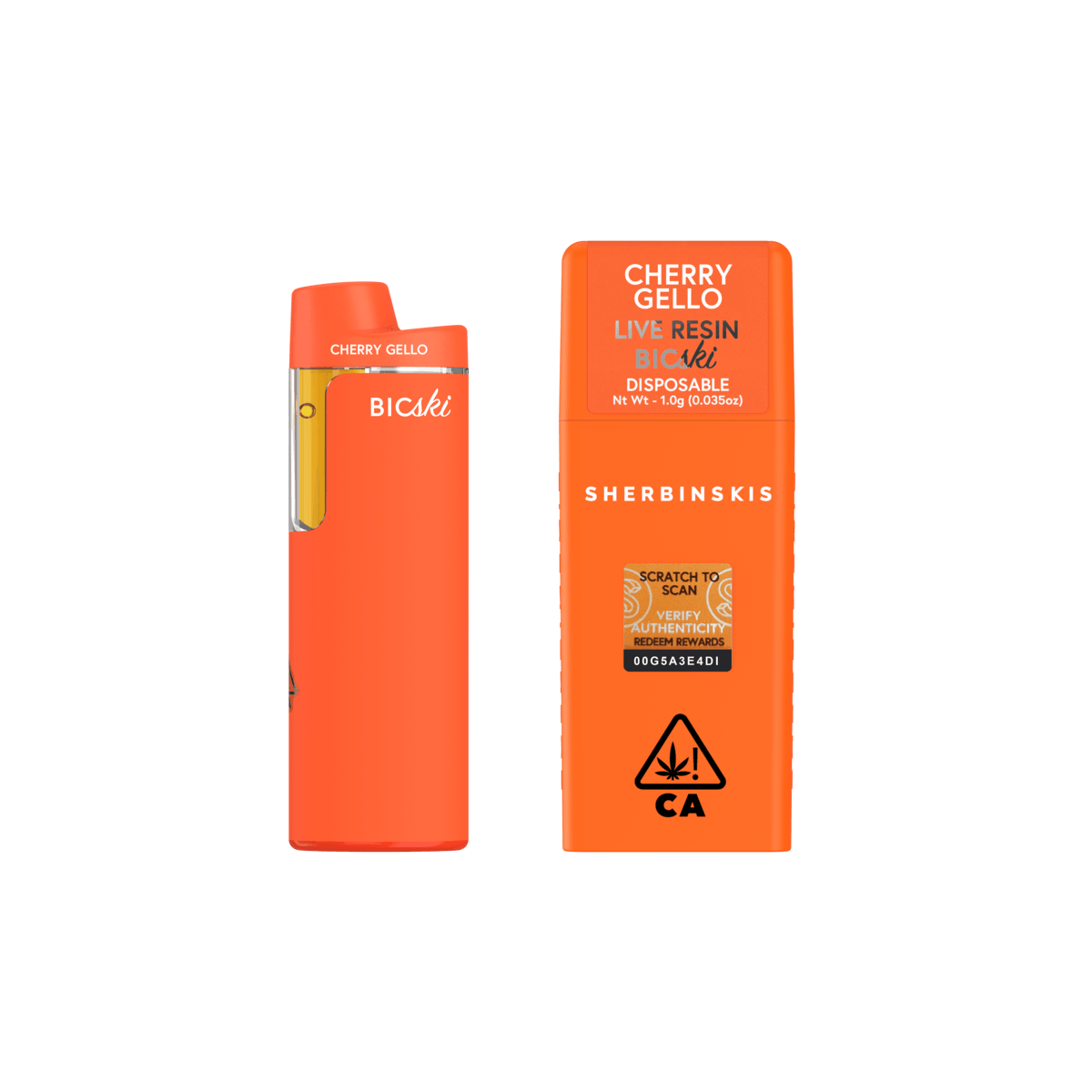 Photograph of product: Cherry Gello Disposable