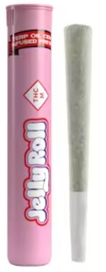 Photograph of product: JELLY ROLL - BLUE RAZZ MINI INFUSED 0.7G HYBRID