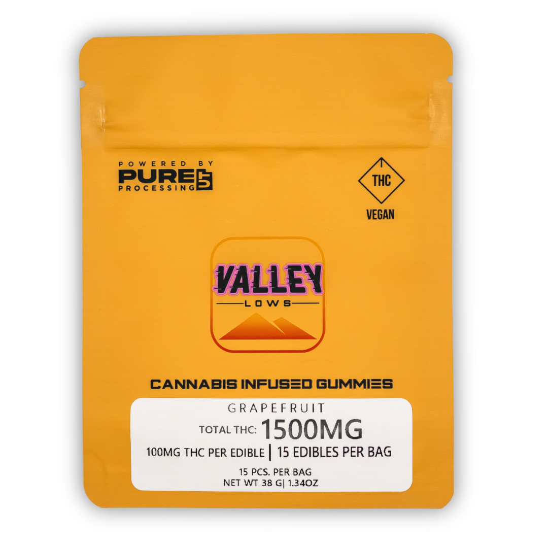 Photograph of product: Grapefruit | 100mg - 15 Count