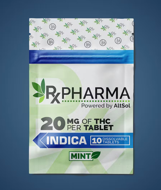 Photograph of product: Rx Pharma Oui'd Dissolvable Tablets (200mg)