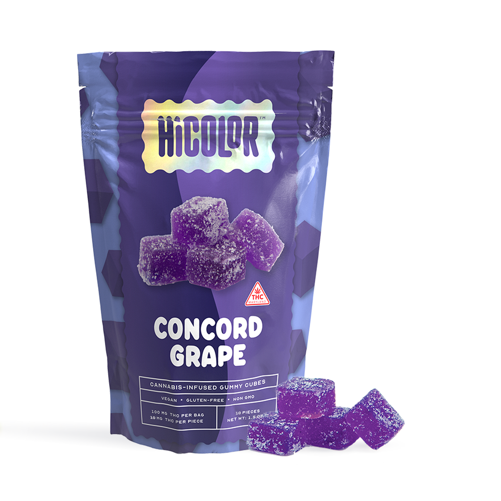 Photograph of product: Concord Grape Gummies | 10-pack