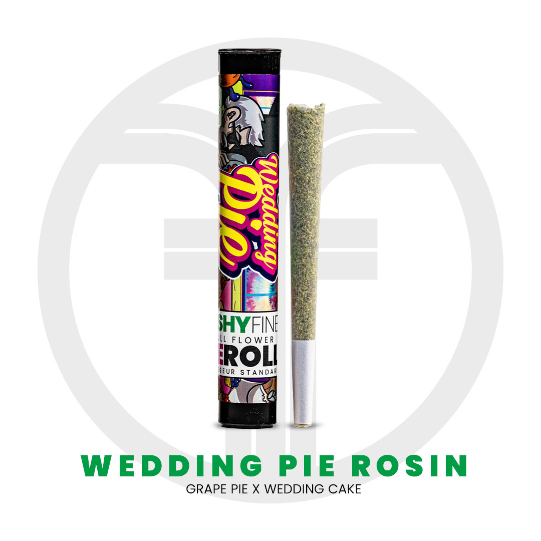 Photograph of product: Freshy Fine - 1g Preroll - Wedding Pie