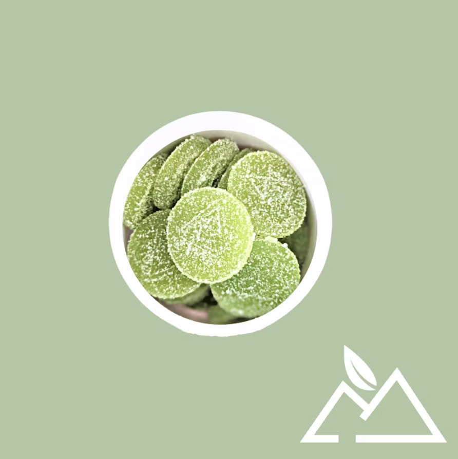 Photograph of product: Berkshire Roots | Key Lime 20:1 CBD:TH-oui Gummies | 20 Pack