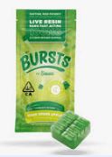 Photograph of product: SOUR GREEN APPLE [I] 2PC LIVE RESIN GUMMIES - 100 MG
