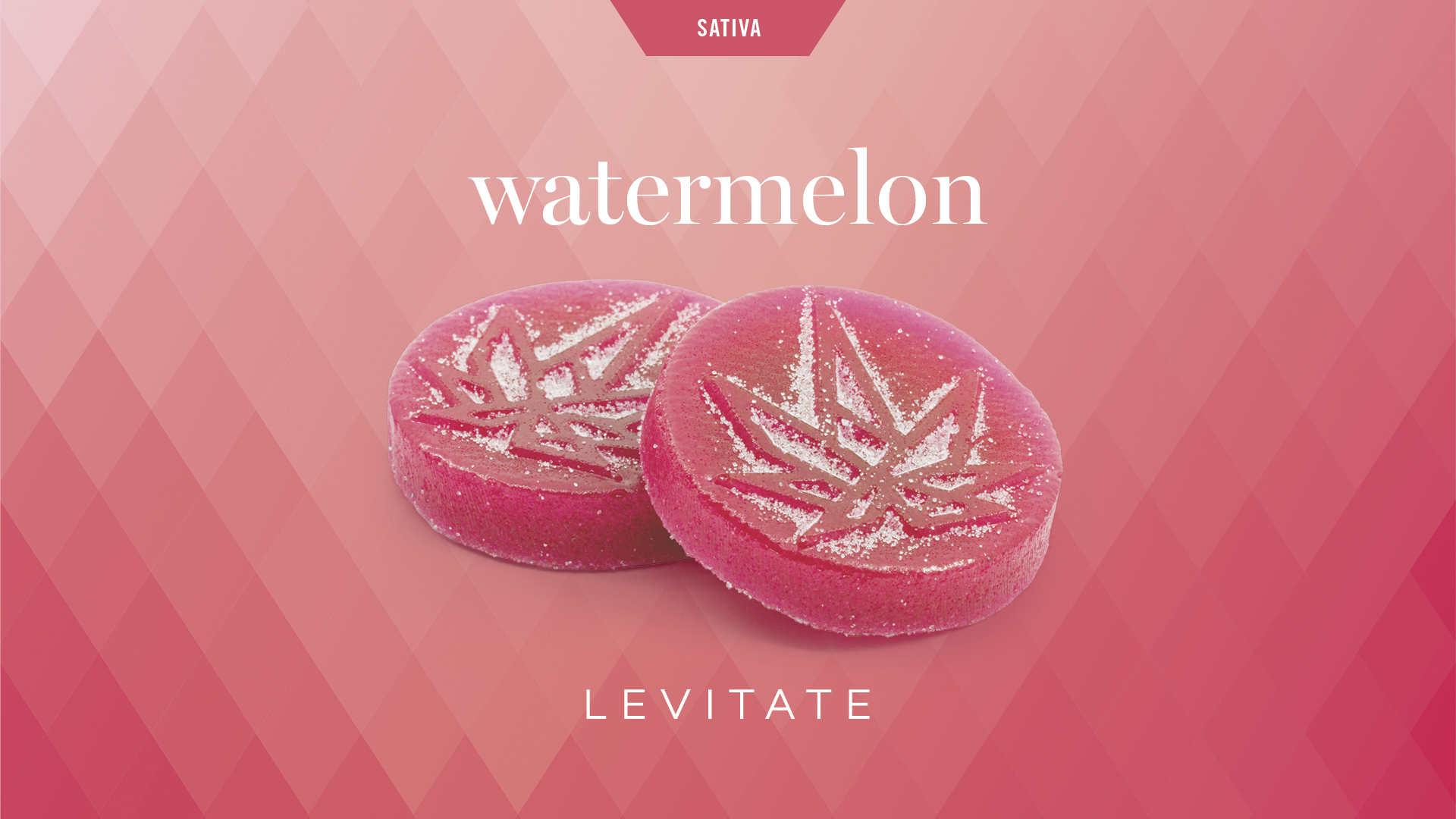 Photograph of product: Levitate | Watermelon 4x50mg Oui'd Gummies