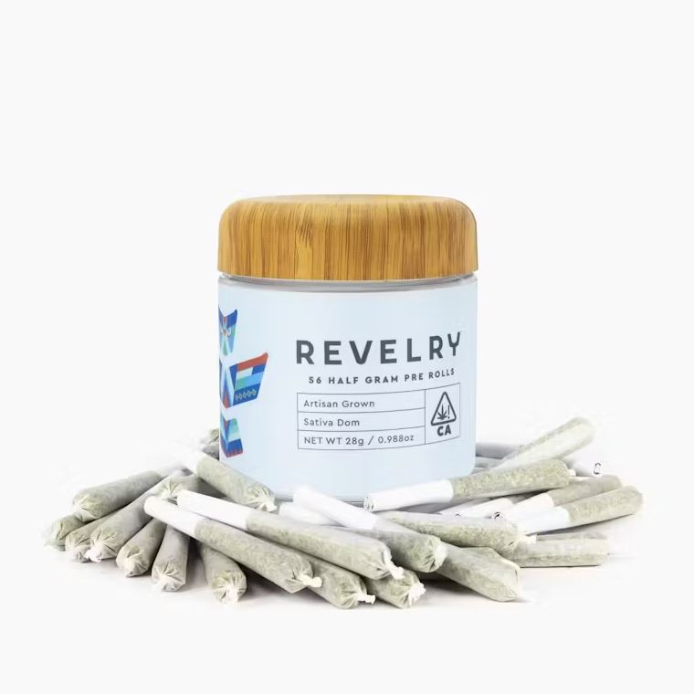 Photograph of product: 56 PACK - TAHOE BLUE .5G - REVELRY HERB CO.