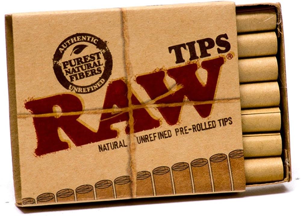 Photograph of product: Original Tips | 20ct Pre-Rolled | RAW