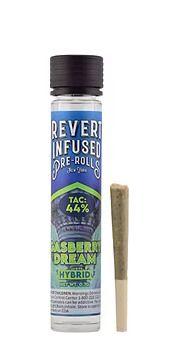Photograph of product: Gasberry Dream Infused Pre roll | Hybrid | Revert