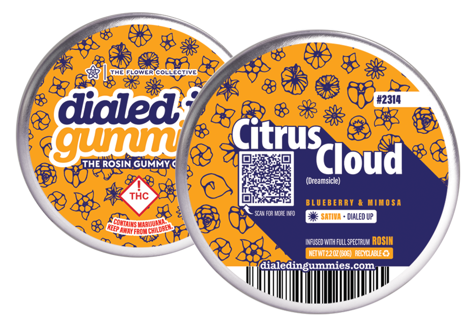 Photograph of product: Citrus Cloud [Batch #2314] Blueberry & Mimosa Flavors | 100mg
