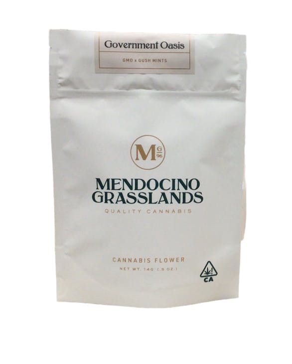 Photograph of product: Mendocino Grasslands - Government Oasis 14g Smalls