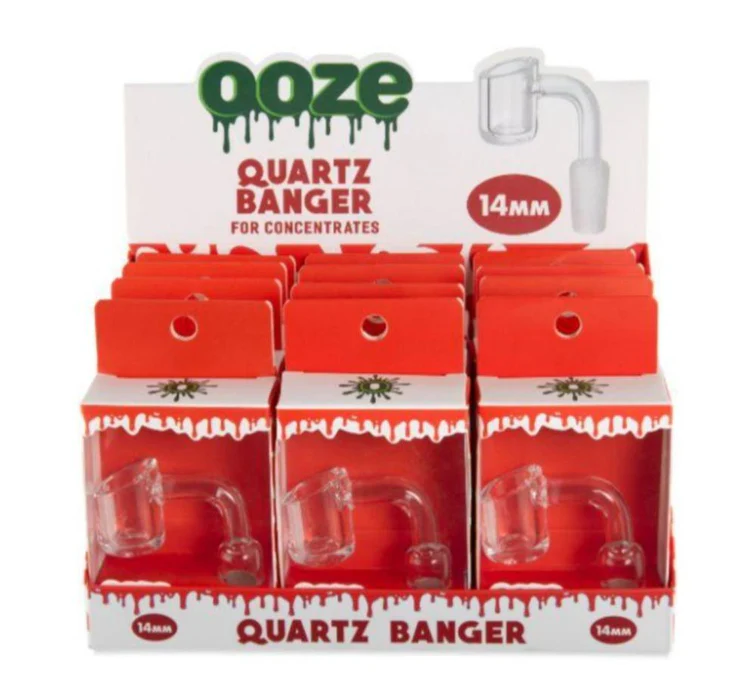 Photograph of product: Ooze 14mm Male Extra Thick Quartz Banger