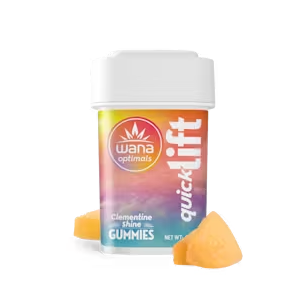 Photograph of product: Wana Brand Quick Lift Clementine Gummies