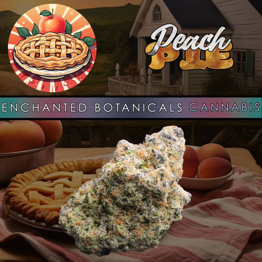 Photograph of product: Flower - Peach Pie - Oui'd - 28g