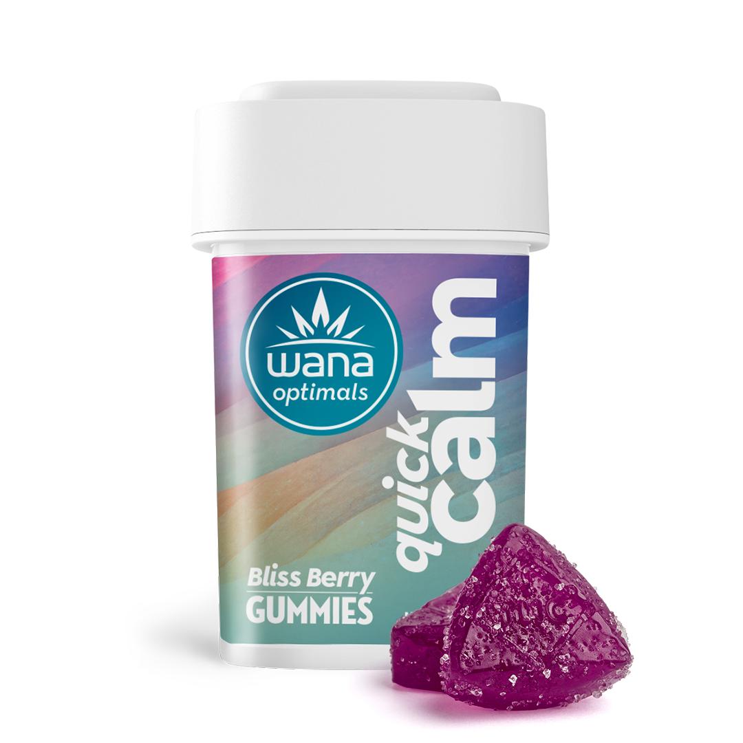 Photograph of product: Bliss Berry | Quick Calm | Optimals | Wana