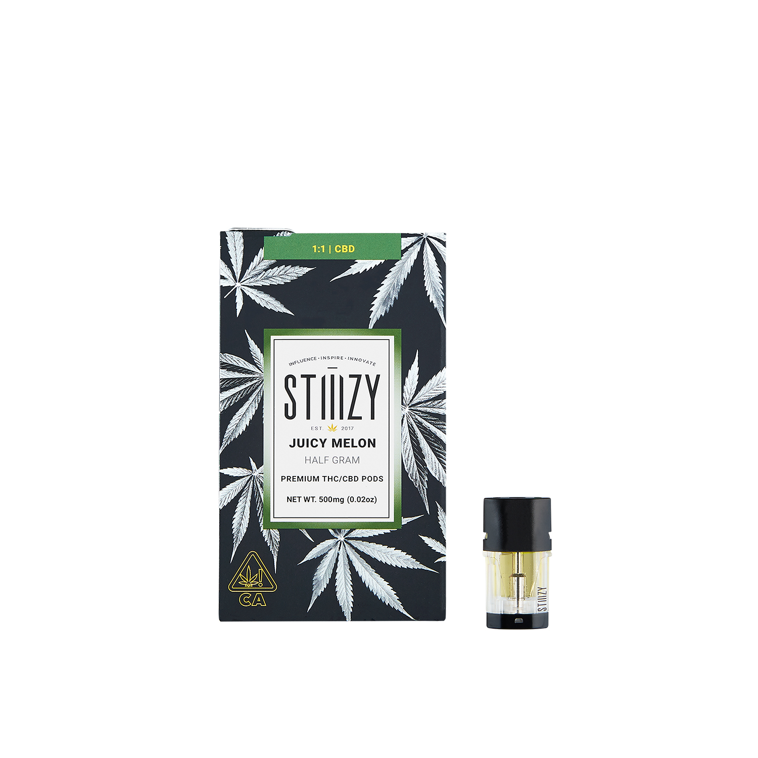 Photograph of product: Stiiizy CBD Pod .5g | Juicy Melon