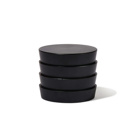 Photograph of product: 4-Piece Black 55mm Grinder