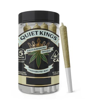 Photograph of product: Quiet Kings – Sweet Dutch Pre-Rolls – 5pk – 2.5g - 