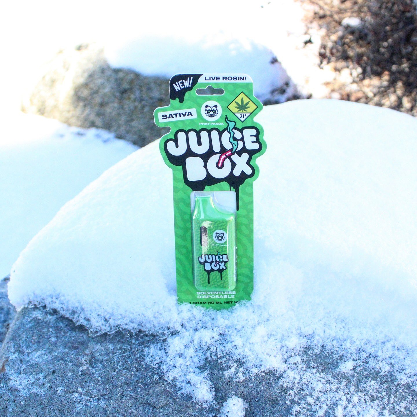 Photograph of product: Terpaja Blast Live Rosin Juice Box | 1g