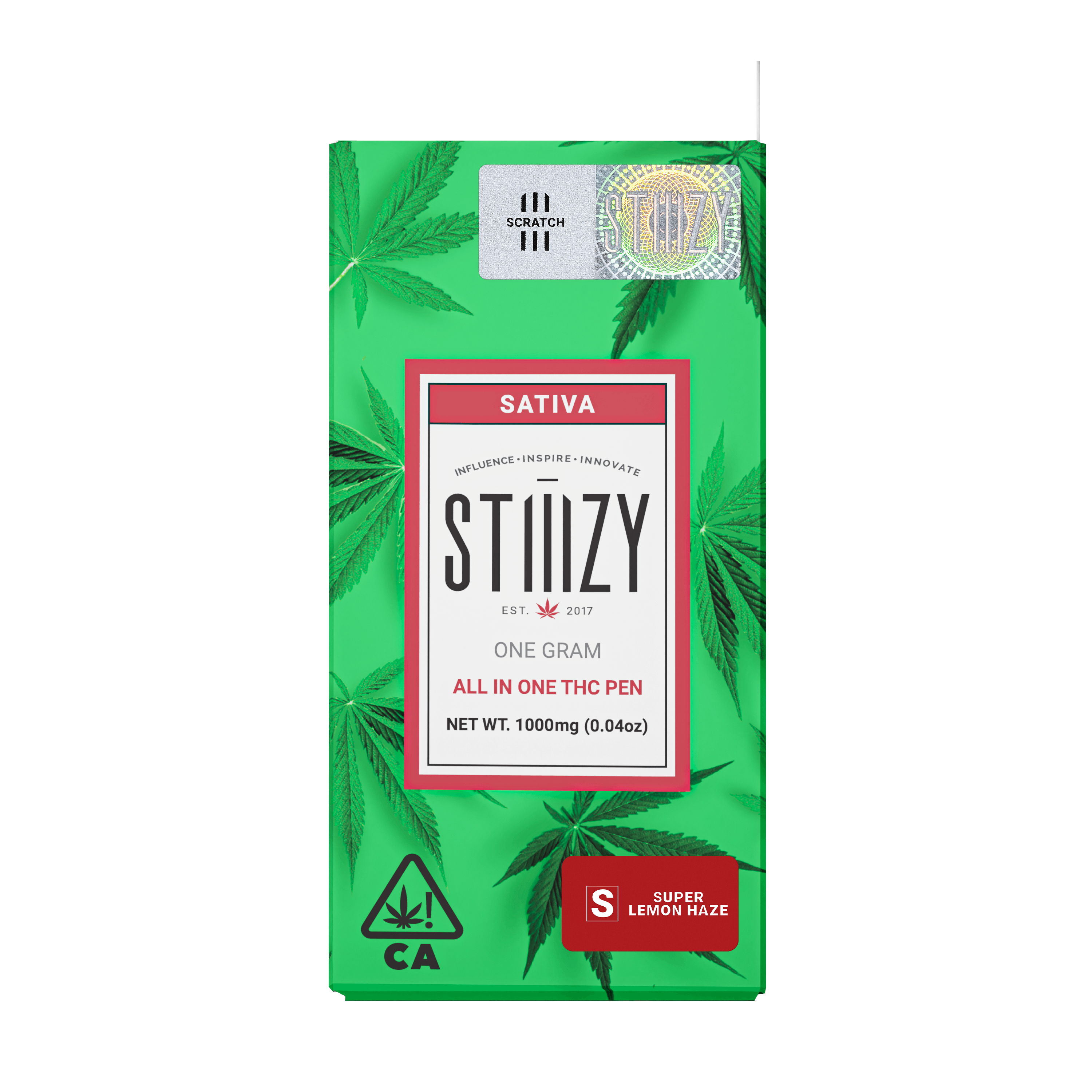 Photograph of product: Super Lemon Haze | All-In-One | Disposable Vape | 1g