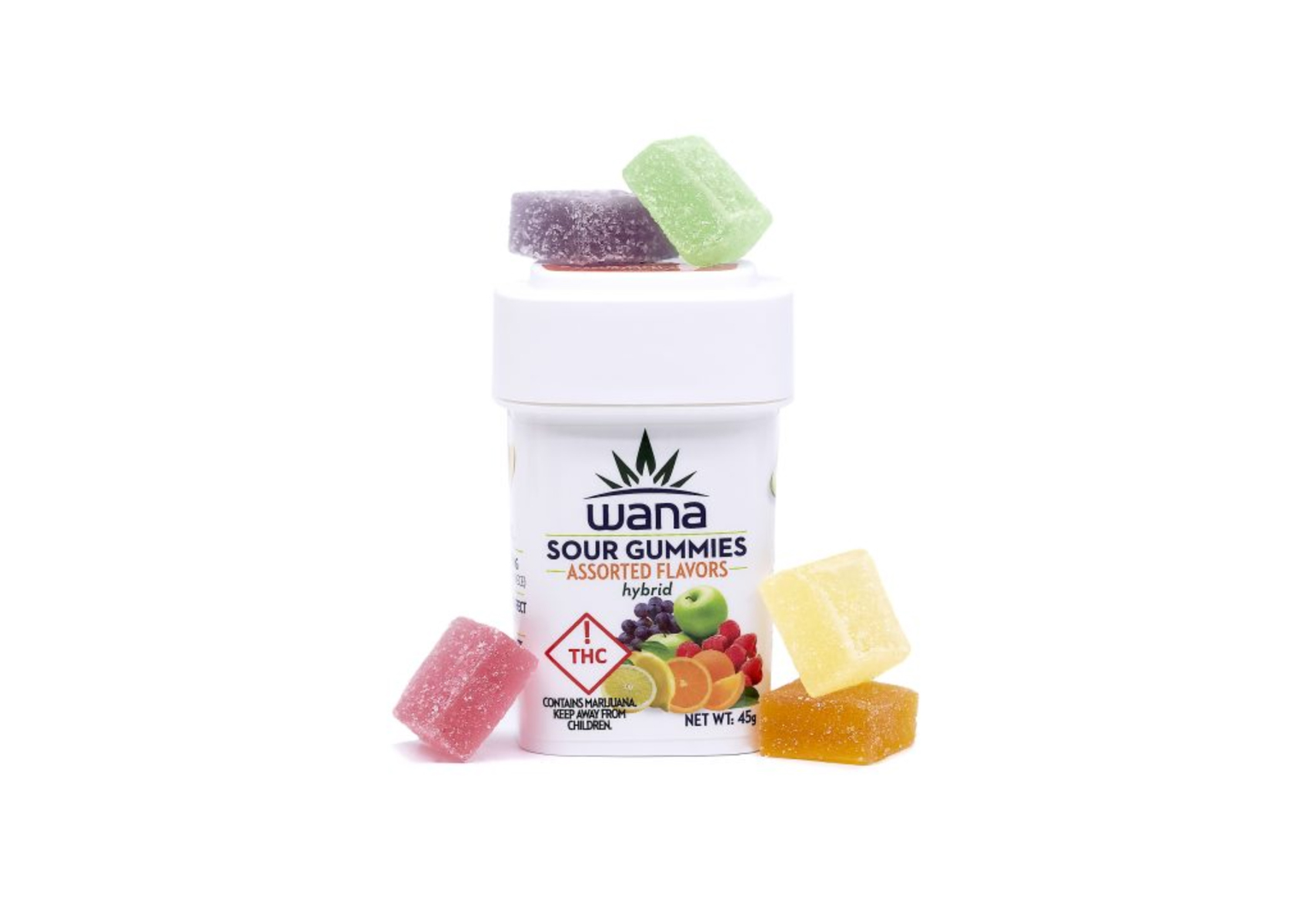 Photograph of product: Sour Hybrid Gummies
