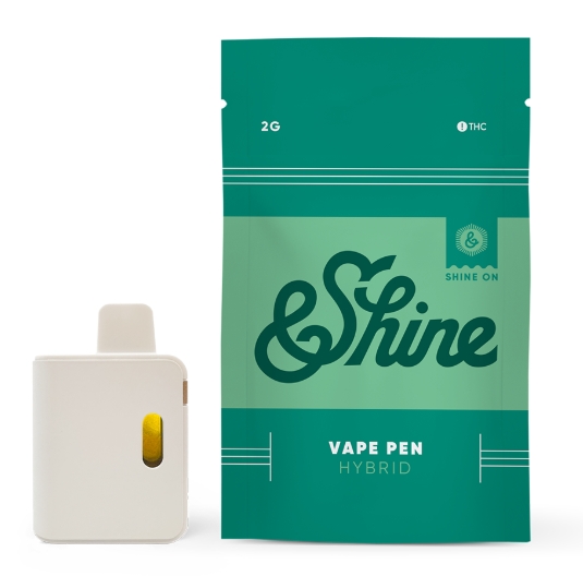 Photograph of product: &Shine Wedding Cake Vape Pen 2000mg
