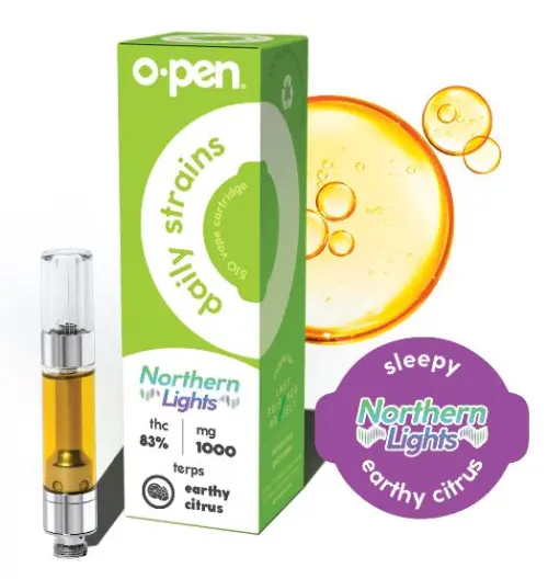 Photograph of product: Daily Sleepy Northern Lights - Cart (0.5g)
