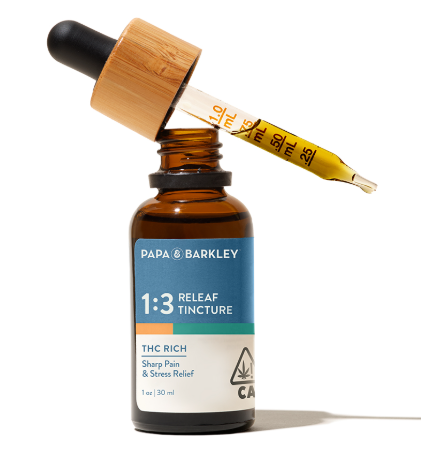 Photograph of product: Papa & Barkley 1:3 Releaf Tincture 30ml