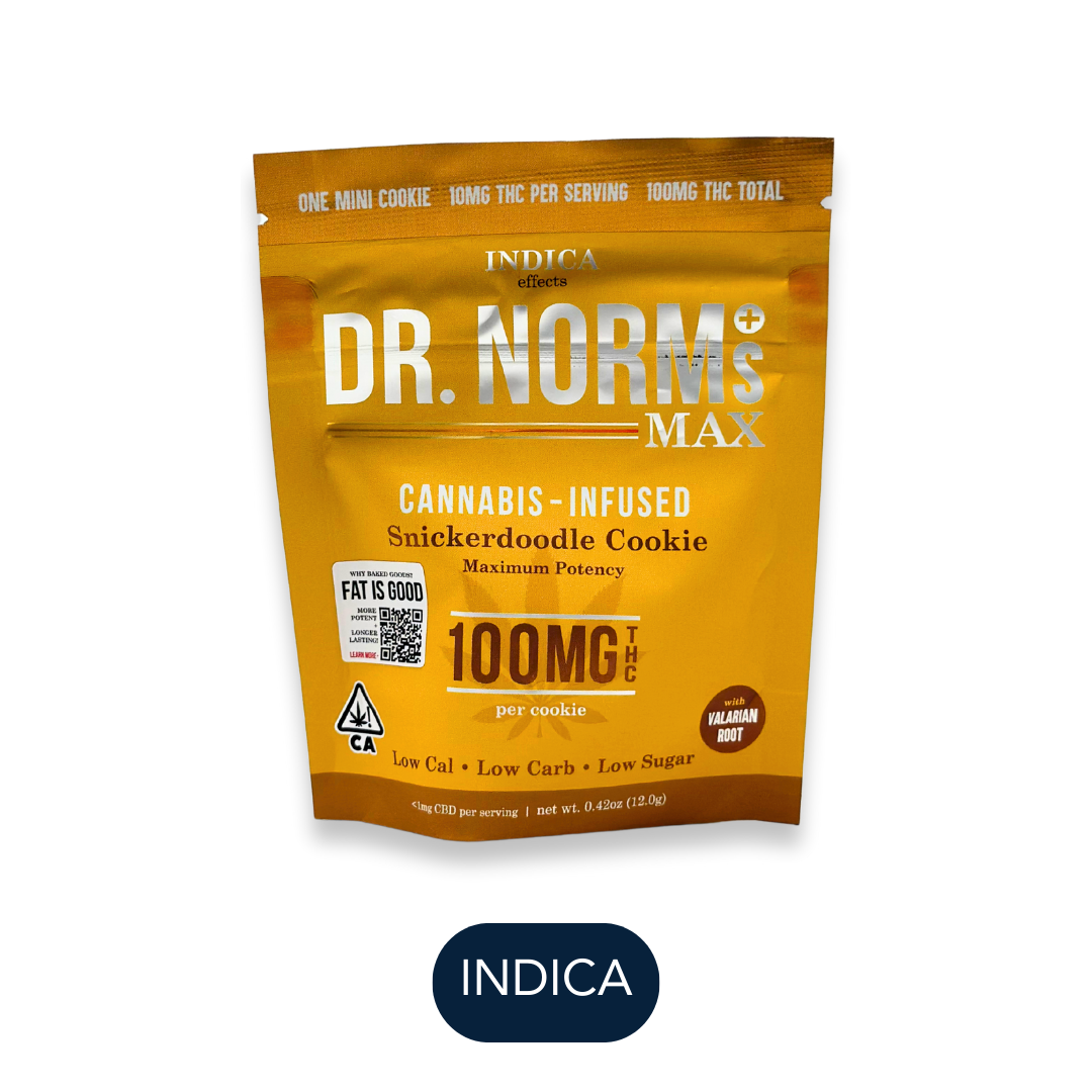 Photograph of product: Dr. Norms - Max - Snickerdoodle - Cookie - 1pc - 100mg