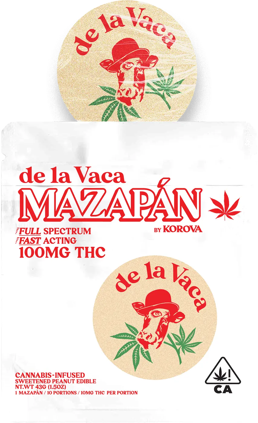 Photograph of product: Korova - Mazapan - Baked Goods - 100mg