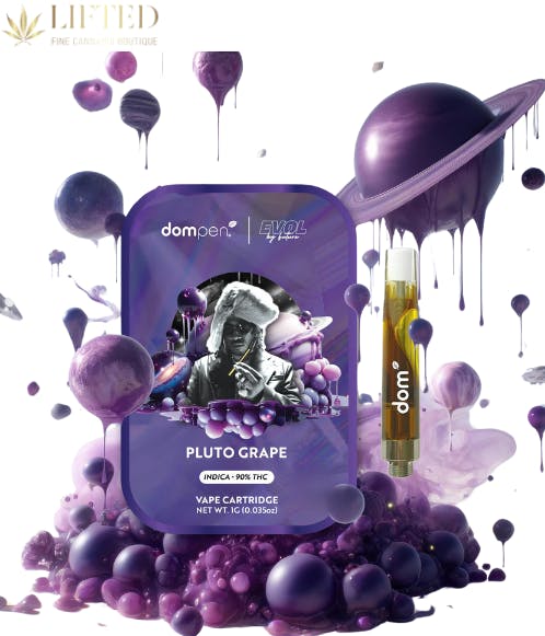 Photograph of product: Dom - Cartridge - Evol by Future - (I) - Pluto Grape