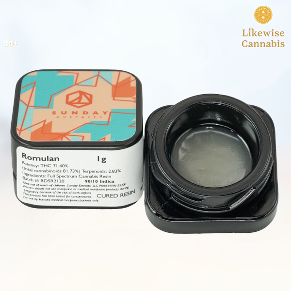 Photograph of product: ROMULAN 1G CURED RESIN