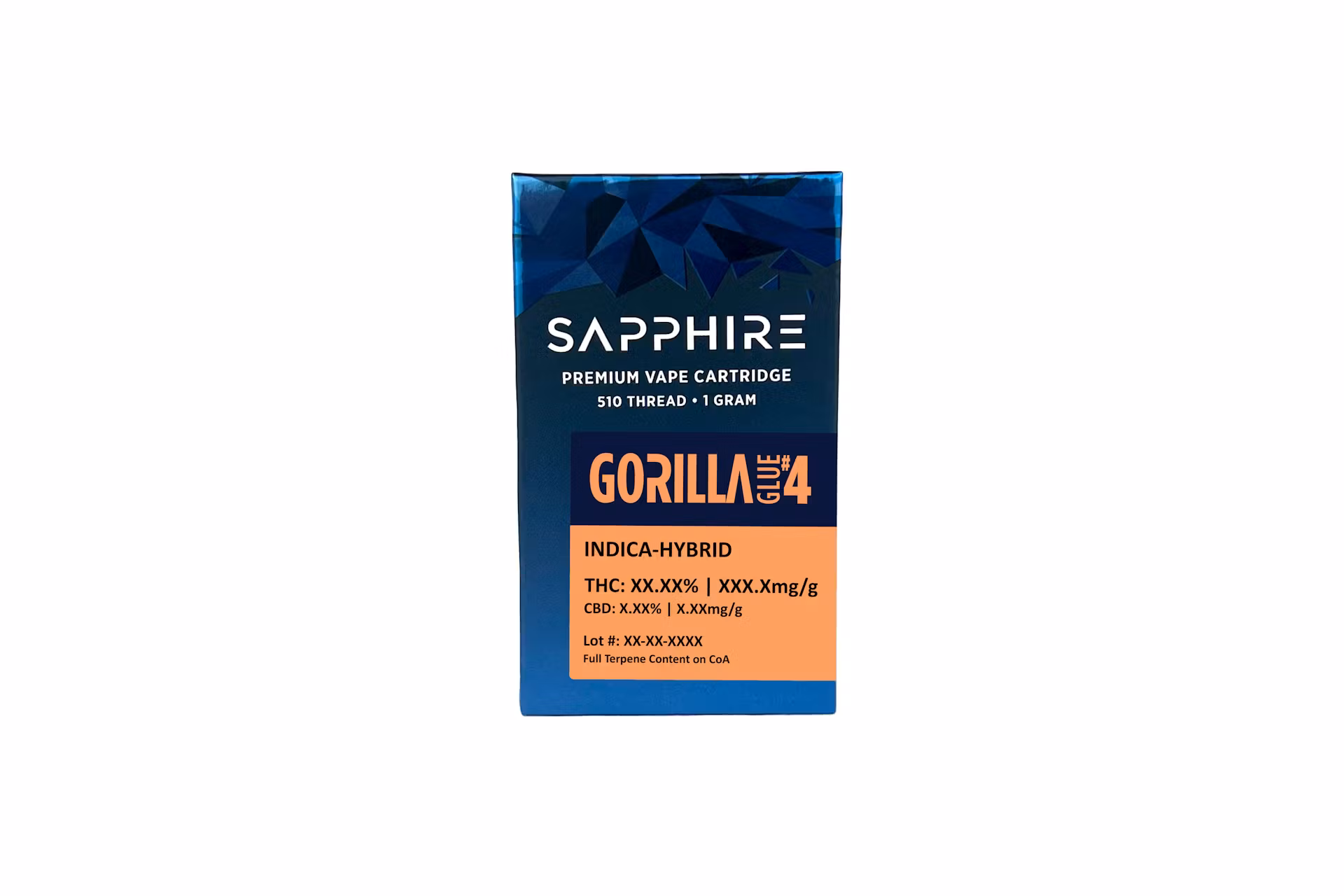 Photograph of product: Sapphire Premium 510 Cartridge - Oui'd, Gorilla Glue #4