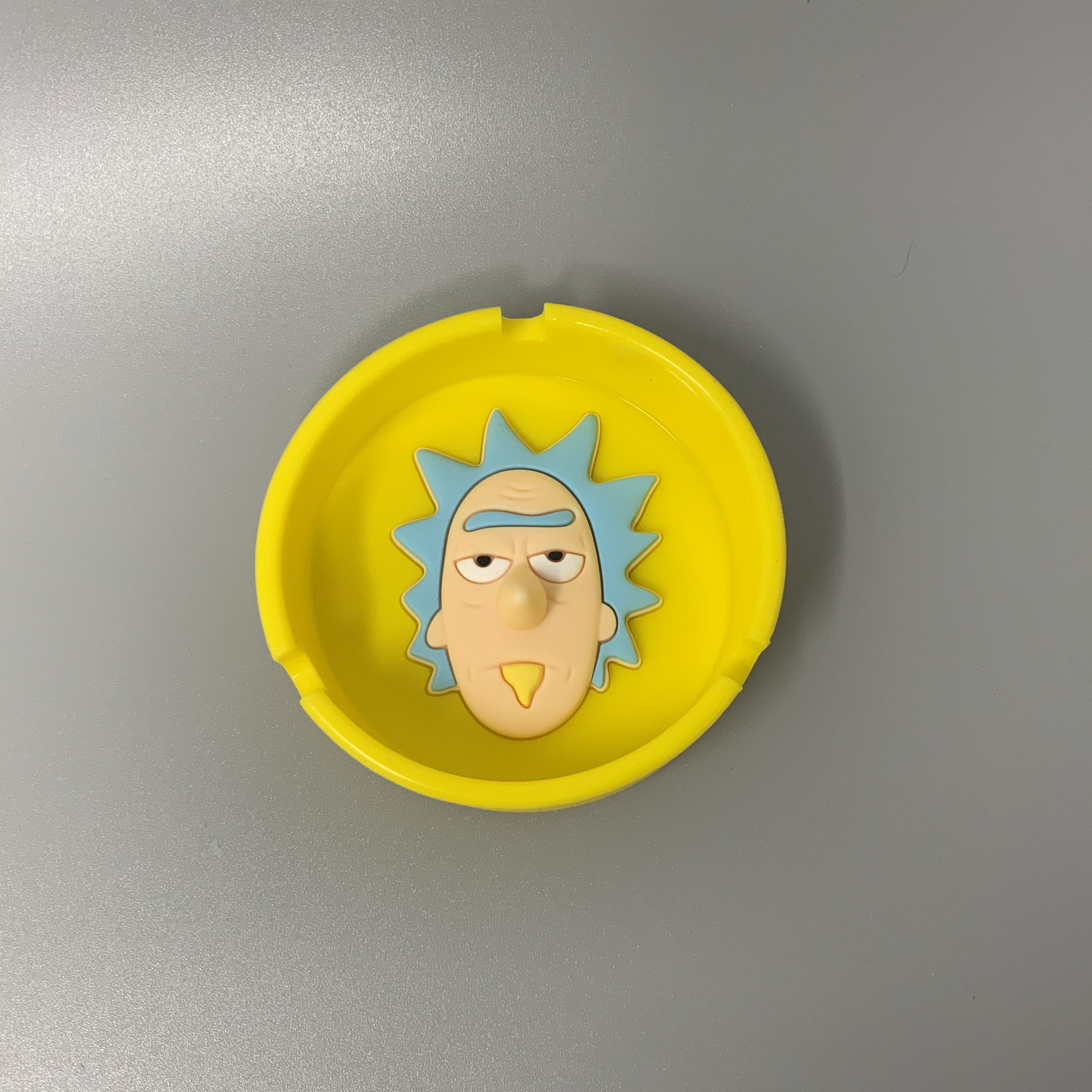 Photograph of product: Rick & Morty Silicone Ashtray
