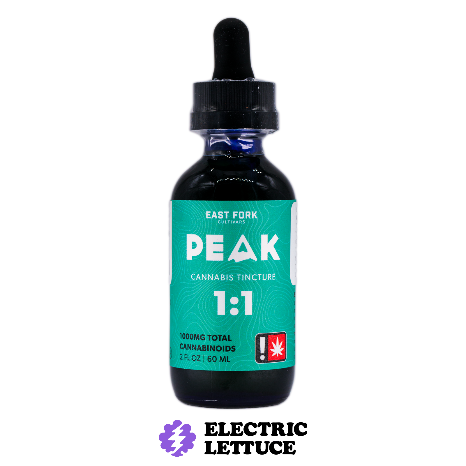 Photograph of product: Peak Extracts Wild Sweetgum 1:1 CBD Tincture 2oz