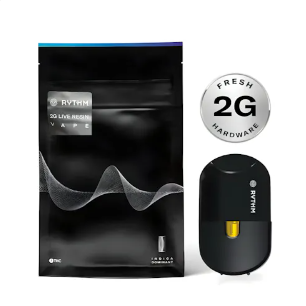 Photograph of product: Rythm | Brownie Scout | Live Resin | Disposable | 2g