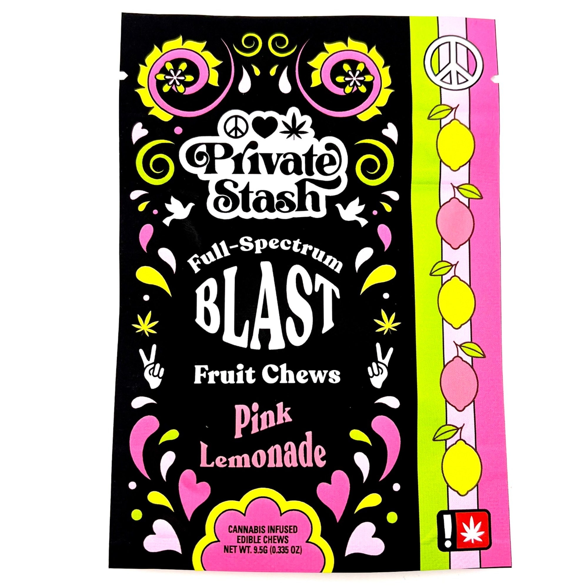 Photograph of product: Private Stash Blast | Pink Lemonade Full Spectrum Chew