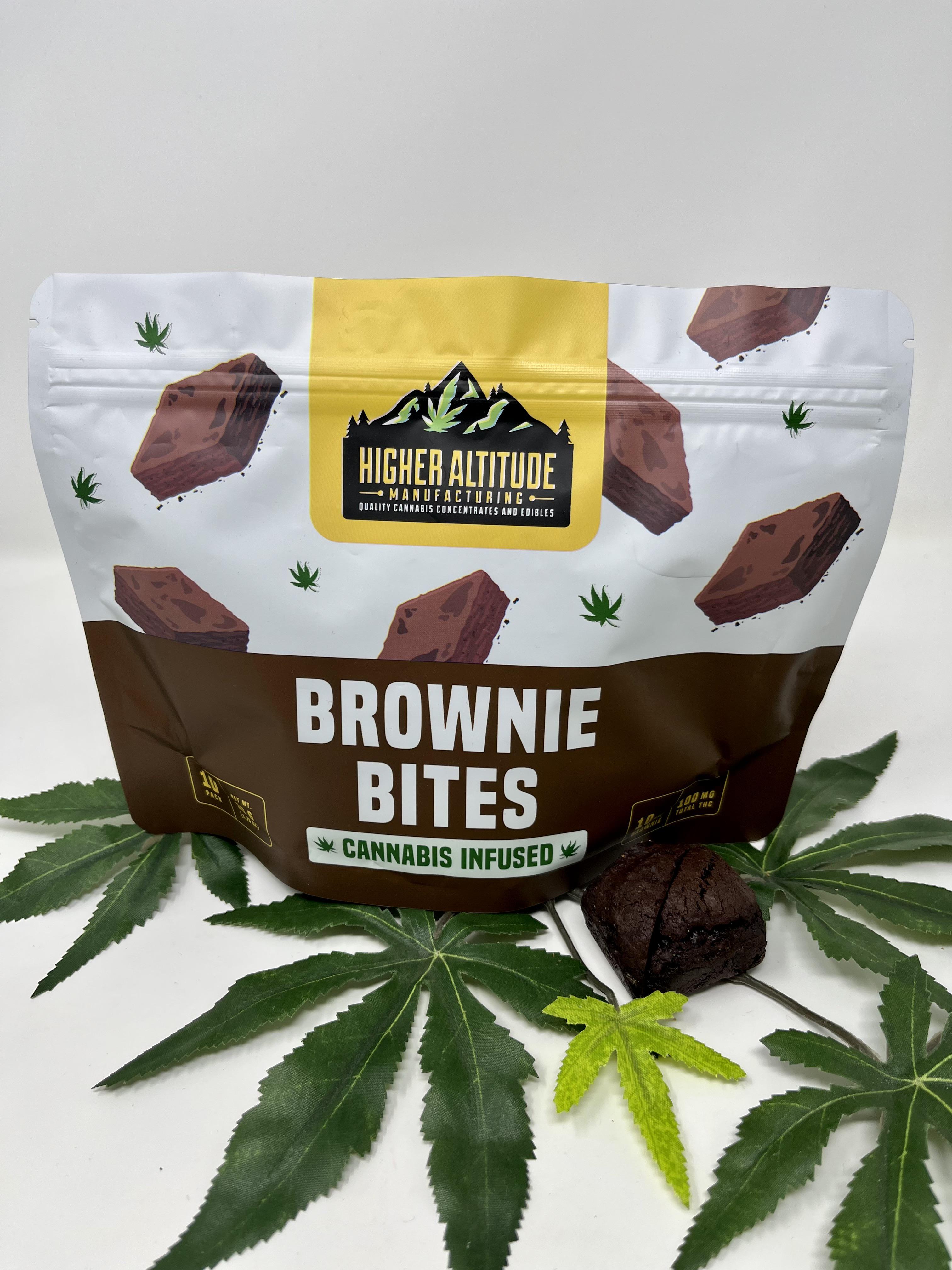Photograph of product: Brownie Bites | 100mg | 10 pk