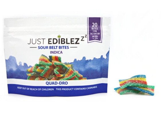 Photograph of product: (22695) 1:1:1 100mg Quad Dro Bites 20PK