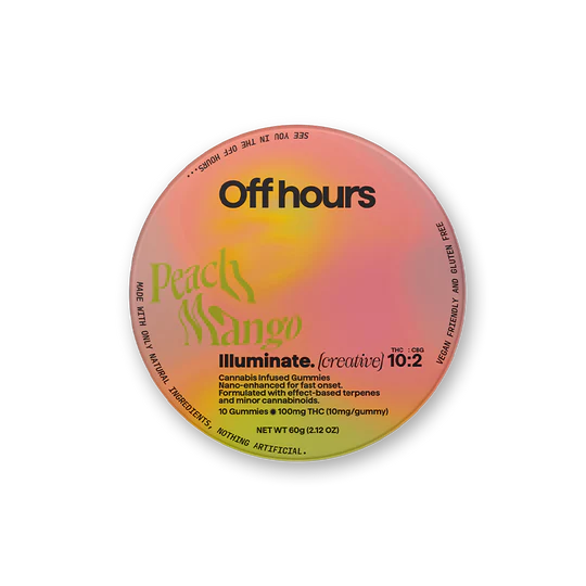 Photograph of product: Off Hours Illuminate Gummy 100mg