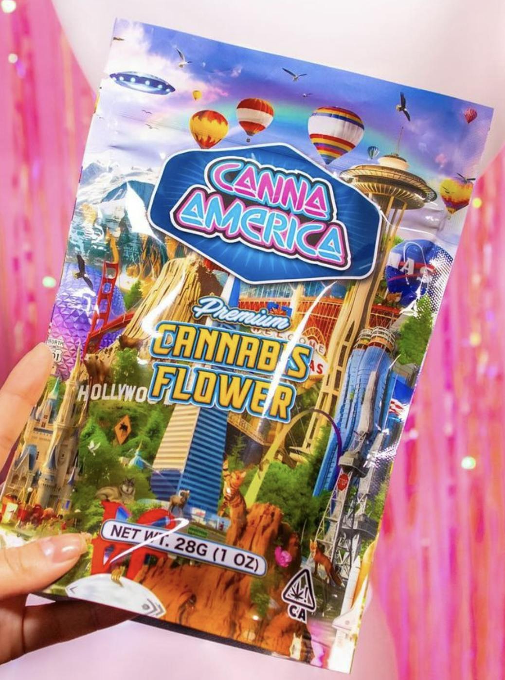 Photograph of product: Canna America - Blueberry Kush- 28G