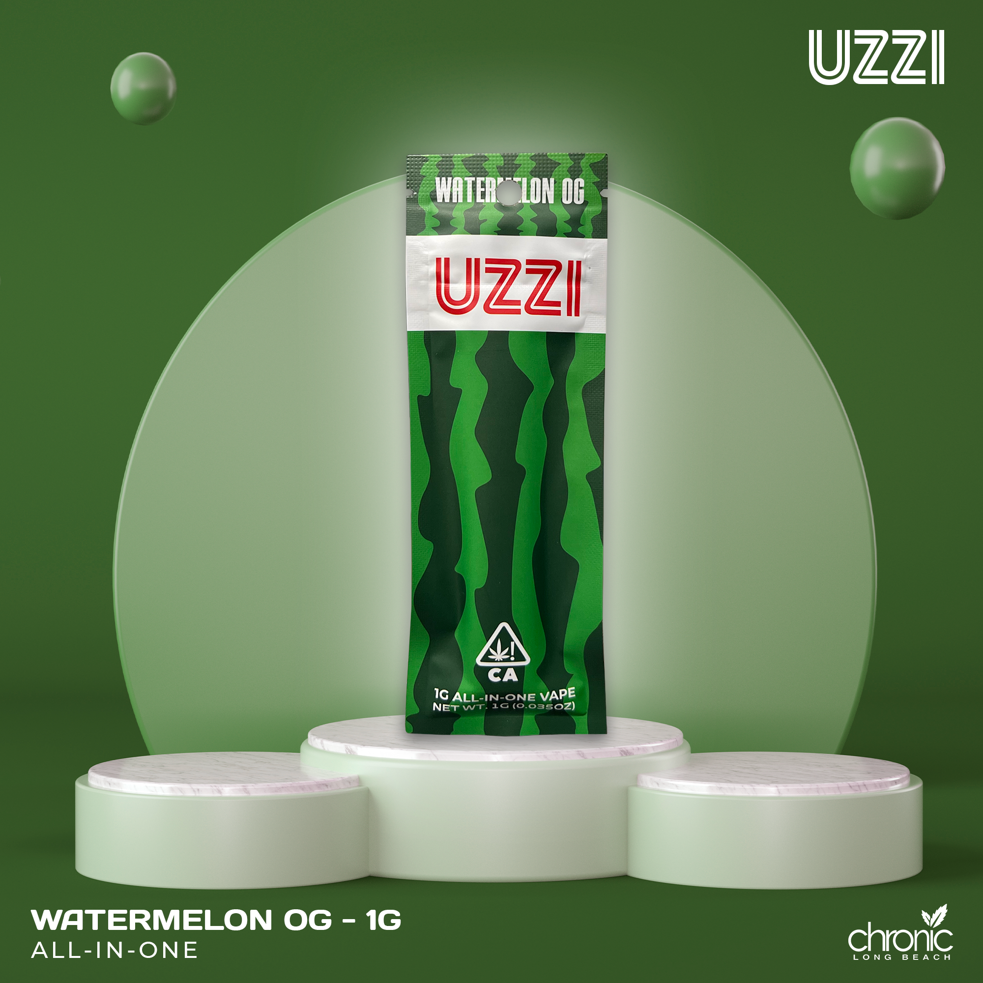 Photograph of product: Uzzi | All In One - Watermelon OG