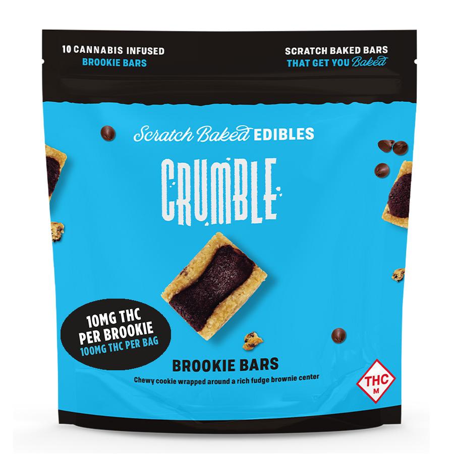 Photograph of product: Crumble | Brownies | Brookie 100mg