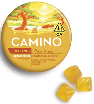 Photograph of Product: Mango Serenity [H] - 100MG CBD 1: ummies 20PK
