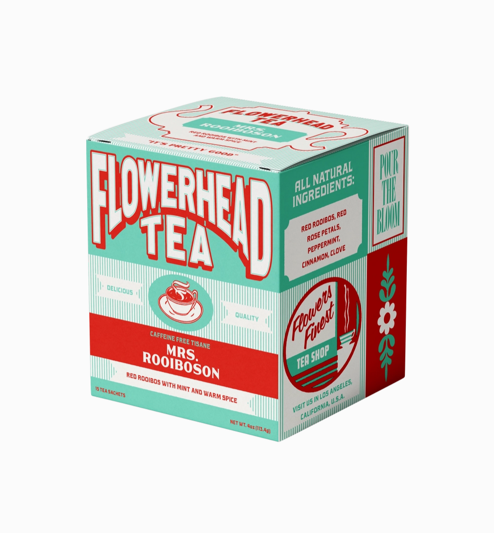 Photograph of product: FLOWERHEAD TEA | MRS.ROOIBOSON