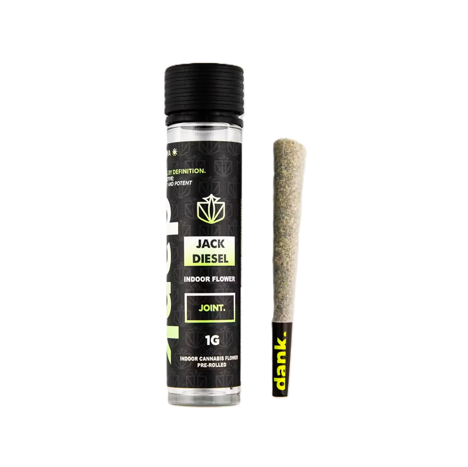 Photograph of product: Dank | Jack Diesel | Indoor Flower Pre Roll 1g