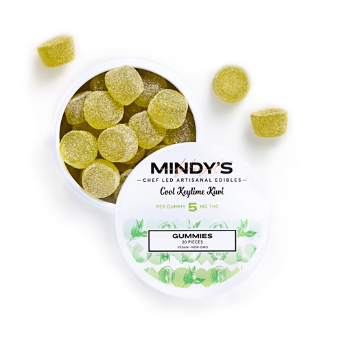 Photograph of product: Gummies | Cool Keylime Kiwi | 5mg Per Serving | 20pk