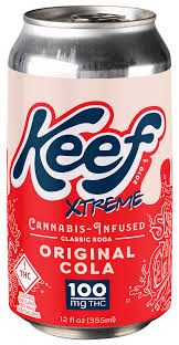 Photograph of product: Keef - 100mg Soda (Original Cola) - 