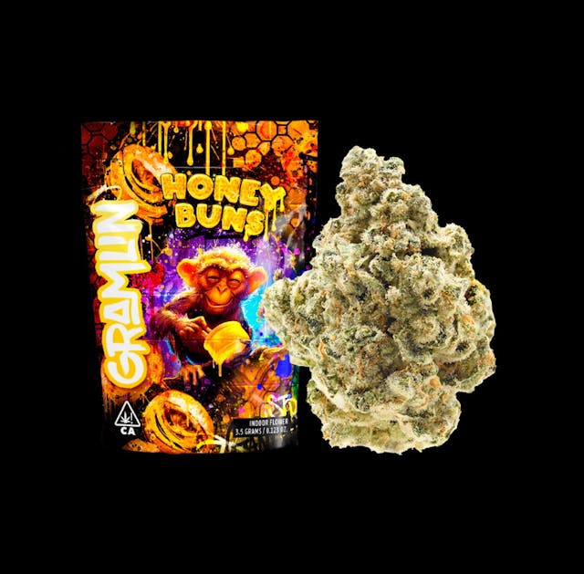 Photograph of product: Honey Buns (H) 26.64% 3.5G - Eighth