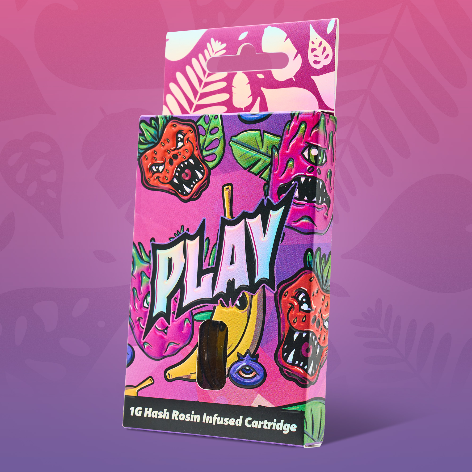 Photograph of product: PLAY | Vape Cart | Gusherz | 1g