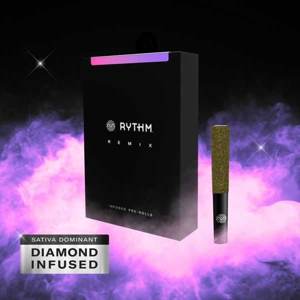 Photograph of product: Diamond Infused Durban Poison Pre-Roll Pack 2.5g (0.5g ea | 5-Pack)